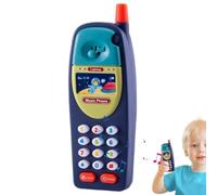 Telefono giocattolo per bambini,Telefono giocattolo per bambini | per con suono e luce rilassanti | Divertente telefono cellulare per l'educazione precoce dei per ragazz
