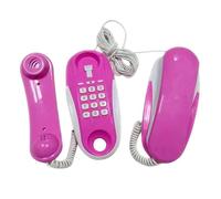 Telefono giocattolo per bambini - Telefono giocattolo per ragazze, suonerie reali Telefoni touchscreen, giocattoli educativi, divertente citofono con cavo da 23 piedi, giocatolo di chiamata finta dur