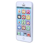 Telefono Giocattolo per L'apprendimento dei Bambini, per la Concentrazione della Percezione Musicale, Ottimo Regalo per Festival per Bambini Piccoli, Materiale Plastico Sicuro di Alta (White)