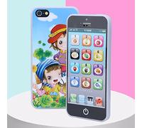 Telefono Giocattolo per L'apprendimento dei Bambini, per la Concentrazione della Percezione Musicale, Ottimo Regalo per Festival per Bambini Piccoli, Materiale Plastico Sicuro di Alta (Black)