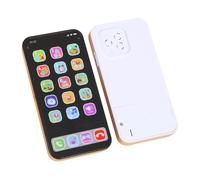 Telefono Giocattolo - Smartphone Educativo Per Bambini | Telefoni Musicali Rilassanti | Gioco Portatile Inglese Apprendimento Tattile, Schermo Di Progettazione Dei Giocattoli A Led, Rewakening Di