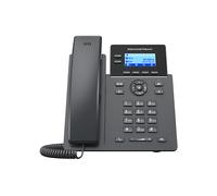 TELEFONO GRANDSTREAM GRP2602G - Display LCD, Funzione vivavoce, 2 linee, Wi-Fi integrato, Nero