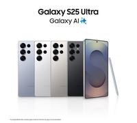Samsung Galaxy S25 Ultra Smartphone AI, Display 6.9'' QHD+ Dynamic AMOLED 2X, Fotocamera 200MP, RAM 12GB, 256GB, 5.000 mAh, Titanium Whitesilver