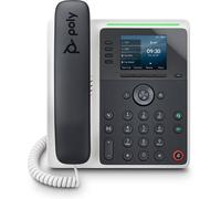 Poly Telefono IP Edge E220 abilitato per PoE IP Phone Nero Cornetta 82M87AA