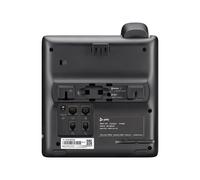 Telefono IP POLY Edge B20 e telefono IP abilitato PoE Nero LCD a 2 linee NEW