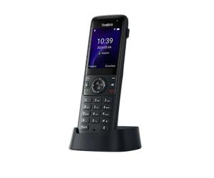 Telefono IP Wi-Fi Yealink AX83H Telefono SIP compatto e cordless Wi-Fi 6 con audio HD e Bluetooth 5.0 per la comunicazione aziendale mobile.