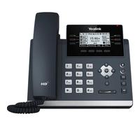 Telefono IP Yealink SIP T42U Wireless Grigio con 12 Account VoIP e Display LCD 2.7"