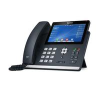 YEALINK TELEFONO VOIP 2XLAN GIGABIT, DISPLAY TOUCH 7, 1XRJ9, 12 LINEE SIP, 16 LINEE SIP