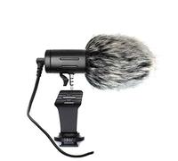 Telefono Microphone Mini Portable 3,5 mm Condenser Phone Video Camera Interview Microphone with Muff for