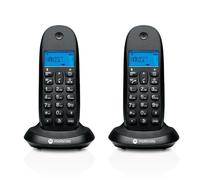 Telefono MOTOROLA C1002 CB+ DECT Nero Duo NEW