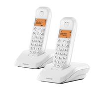 Telefono MOTOROLA S1202 DECT DUO Bianco NEW