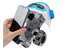 Telefono Mount for Motorcycle Handlebar, Anti Vibrazione Riding Phone Clamp, Tiny Hard Hat Phone Mount, Adjustable Cellphone Handlebar Mount, Scooter Phone Clip for Cell Phones, Motorcycle Phone Clamp