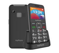 Telefono cellulare myPhone Halo 3 4G LTE nero, pulsante SOS