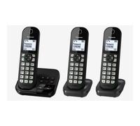 Telefono Panasonic KX-TGC 463GB DECT Vivavoce 120 contatti Nero