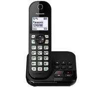 Telefono Panasonic KX-TGC460GB Wireless DECT Vivavoce Display 1.6" Nero