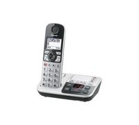 Telefono Panasonic KX-TGE520GS DECT Vivavoce Display 1.8 Pollici Nero Argento