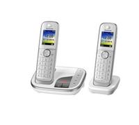 Telefono Panasonic KX-TGJ322 DECT Bianco Vivavoce SMS Rubrica 250 Voci