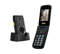 Telefono per Anziani, AGM M8 FLIP Telefono Conchiglia Compatibilità con Apparecchi Acustici, Impermeabile/Antigoccia,Composizione Rapida,Tasti Grandi,Tastiera Grande,SOS,104 dB,1500 mAh, 4G Doppia SIM
