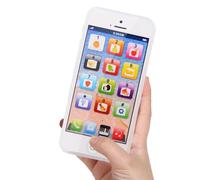 Telefono per l'apprendimento dei bambini - Elettronica per bambini Smart Device con luce e musica - Giocattoli per l'apprendimento 'inglese con quiz Enter-quiz per il pensiero creativo e il