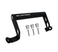 Telefono Piastra Staffa Supporto Per Navigatore GPS Per Moto Per Ducati MULTISTRADA MTS 950/1200/S 1200S ENDURO 2020-2021, 22 Mm, Supporto Per Telefono Navigatore Supporto(NERO 1)