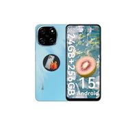 Telefono Portatile Blackview Color 6 24Go+256Go/2To Smartphone, 6.67" HD+IPS, 50MP+13MP, 5000mAh Android 15 Dual SIM 4G, GPS - Blu