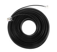 Telefono prolunga cavo telefonico cavo RJ11 Plug cavo cavo per home office