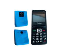 Telefono Qubo X-10BK Dual SIM flip 2.4" 0,3MP Bluetooth FM Blue