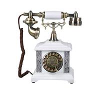 Telefono retrò terrestre, Telefono fisso con filo rotante Dimensioni 25x30x18cm