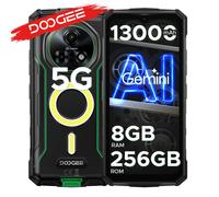 Doogee Fire 7 Pro 32GB 256GB 6.56" 90Hz 5G Dual SIM Batteria 13000mAh NFC Android 15 Arancione