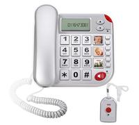 TELEFONO SALVAVITA PER ANZIANI CON TELECOMANDO DA APPENDERE PORTARE AL COLLO
