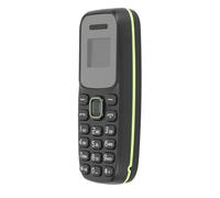 Telefono Sbloccato 2G per Anziani, 0,66 Pollici Dual SIM Il più Piccolo Telefono Cellulare per Anziani Al Mondo, Lettore Musicale, Supporto Multilingue, Piccolo Telefono (BLACK)