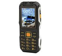 Telefono Sbloccato 2G, Schermo HD da 2,4 Pollici Dual Sim Pulsante Grande Funzione di Cambio Voce da 0,3 MP Telefono Cellulare Multifunzionale, Funzione SOS da 16800 mAh(Nero)