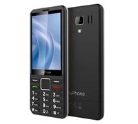 MP myPhone 3510 LTE, Seniorenhandy, Dual SIM 4G con batteria da 1800 mAh, scheda display a tasti grandi da 3,5", radio FM, con indicazione vocale chiara e standby di 336 giorni