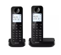 Telefono Senza Fili Philips D2702 DUO Nero 2 Unit?