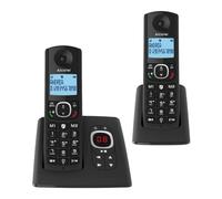Telefono senza fili segreteria telefonica ALCATEL F530 Voice Duo Nero - NUOVO