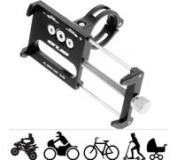 Telefono Smartphone Alluminio Supporto per Cellulare Manubrio Moto Bicicletta