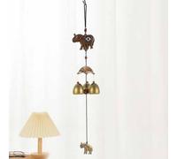 Telefono Sospeso Il Dono Retrò in Rame Del Vento Dal Vento Del Vento.