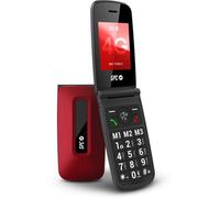 Telefono SPC Titan 2 4G Tasti XL Suoneria 105dB Rosso IP44
