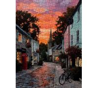 Telefono Strada Puzzle 5000 Pezzi, 3D Puzzle per Adulti Impegnativo, Educa Puzzles Artistico, Divertente E Stimolante Puzzles Decorativo per La Famiglia, Regalo e Decorazione Pareti FNKL6-260