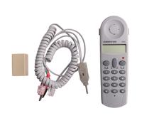 Telefono Telefono Butt Tester Lineman Tool Network Cable Set Dispositivo C019 Verifica guasti linea telefonica Grigio Bianco