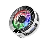 Telefono trasportabile Frigorifero Attraente Attaccare 3 Velocità Semiconduttore Refrigerazione Illuminazione Temperatura in Viva Osservare Per Robot Tablet INTELLIGENCE Ventola di Refrigerazione