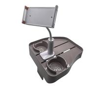 Telefono Tray - Heavy Duty Material, Hot Tub Cup Holder Featuring Integrated Slot For Electronics | Beach Outdoors Bathroom Poolside Swimming Balcony Bathtub Home Accessories Entertaining Use