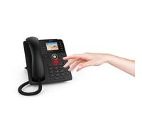 Snom D735 telefono IP Nero Cornetta con filo e senza fili TFT