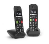 TELEFONO WIRELESS GIGASET E290 DUO NERO L36852-H2901-D201 NEW