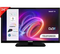 TELEFUNKEN 2025 Smart TV 24" HD Ready TE24553B45V2DZ, TV LED 24 Pollici Con Alex