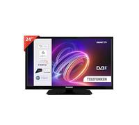 TELEFUNKEN 2025 Smart TV 24" HD Ready TE24553B45V2DZ, TV LED 24 Pollici con Alexa Integrata, Compatibile con Alexa e Google Assistant, Digitale DVB-T2, Dolby Vision HDR10, Dolby Audio