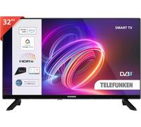 TELEFUNKEN 2025 Smart TV 32" HD Ready TE32750B45I2DZ, TV LED 32 Pollici, Compati