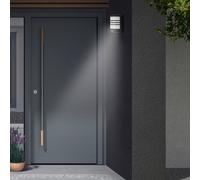 Telefunken Applique LED esterni a sensore Toledo nero 4.000K Telefunken
