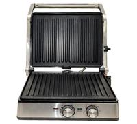 TELEFUNKEN - Bistecchiera Elettrica - 2000w - Apertura a 180. - Vassoio Raccogli Grassi