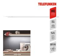 Telefunken Lampada LED per mobili Hephaistos, bianca, lunghezza 117 cm Telefunken